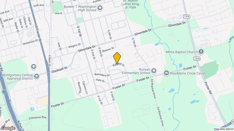 822 Katydid Ct Map and Location Details