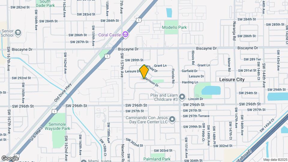 15445 Hayes Ln Map and Location Details