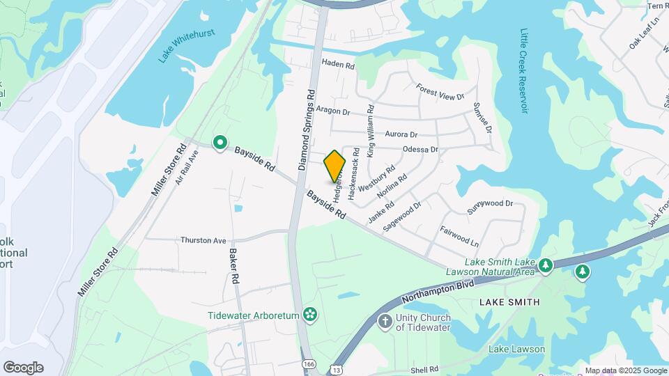 1517 Hedgerow Dr Map and Location Details