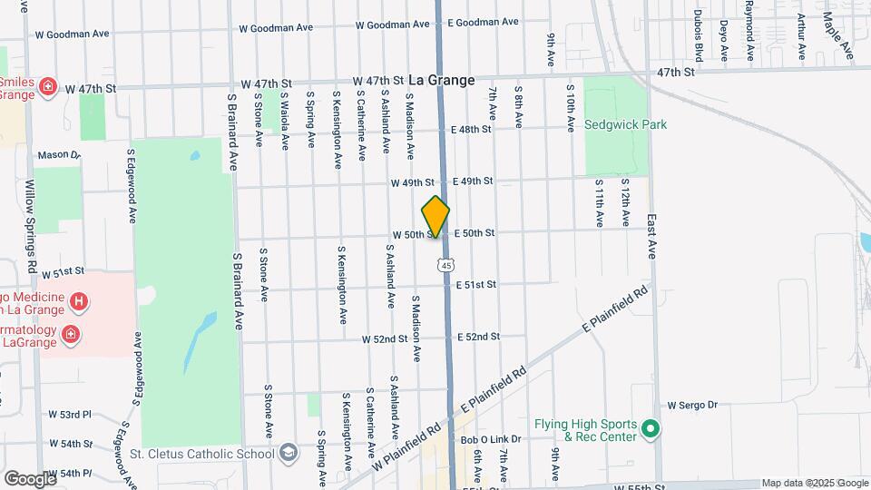 814 South La Grange Road, Unit Rear 2 Map and Location Details