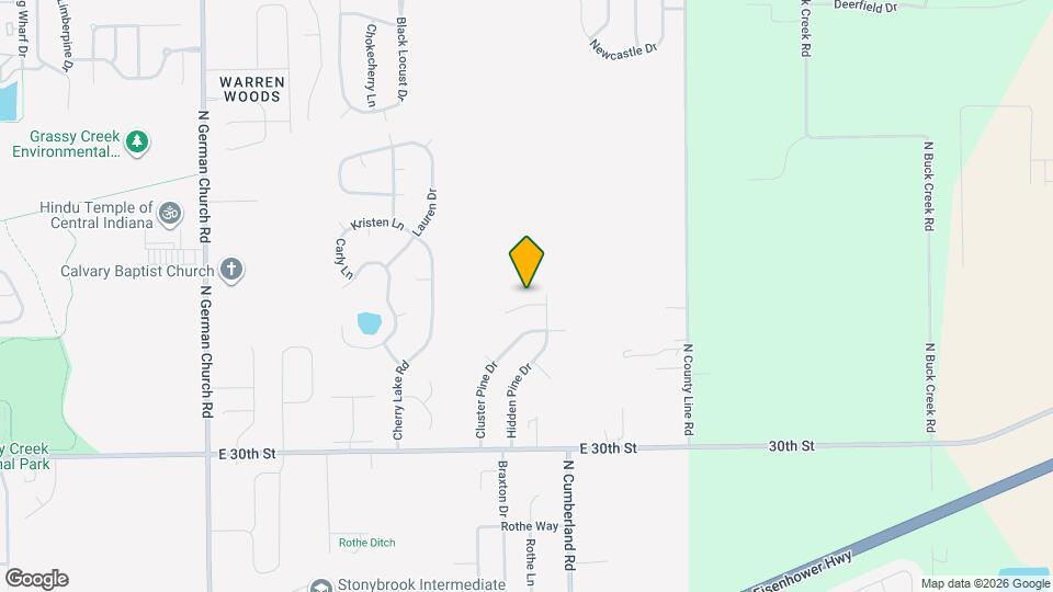 11638 Lone Pine Cir Map and Location Details