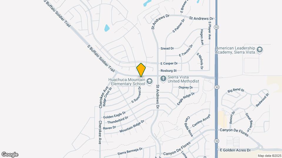 2948 E Ridge Crest St Map and Location Details