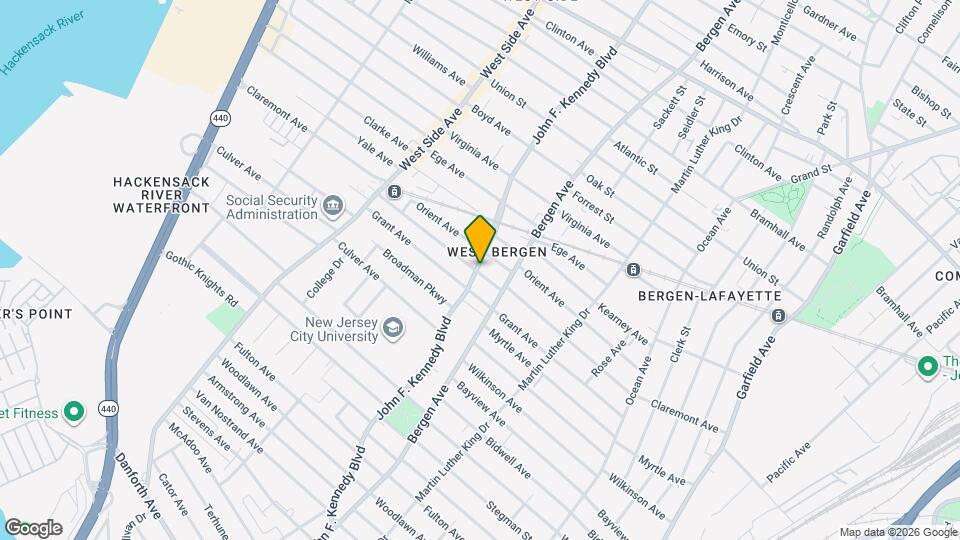 292 Claremont Ave Map and Location Details