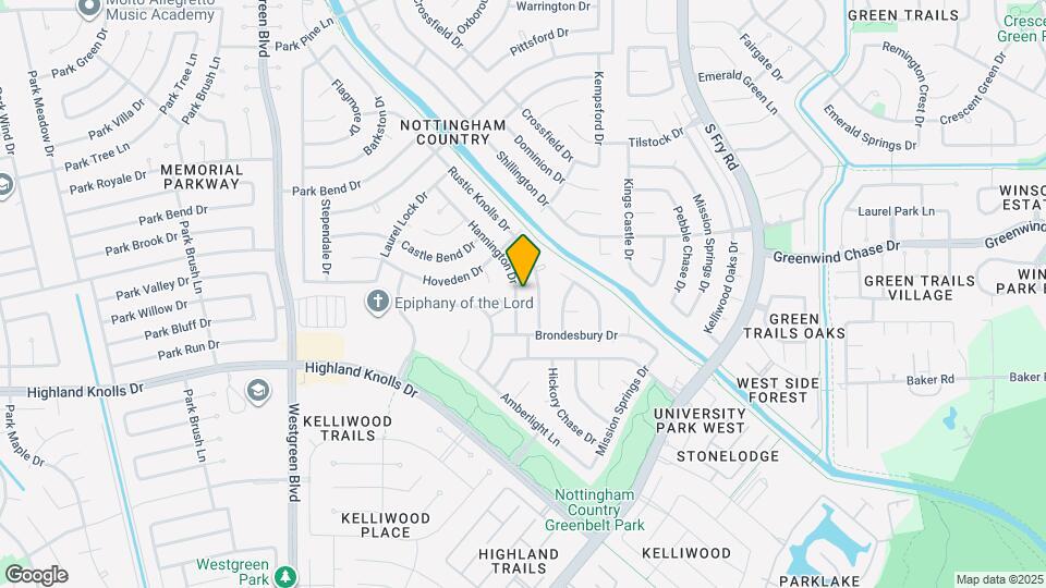 1535 Hannington Dr Mapa y Detalles de la Ubicación