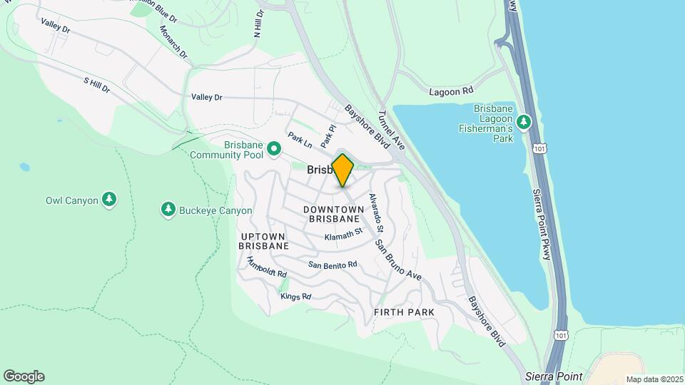 100 San Bruno Ave Mapa y Detalles de la Ubicación