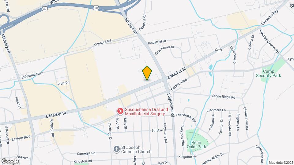 3205 E Market St Map and Location Details