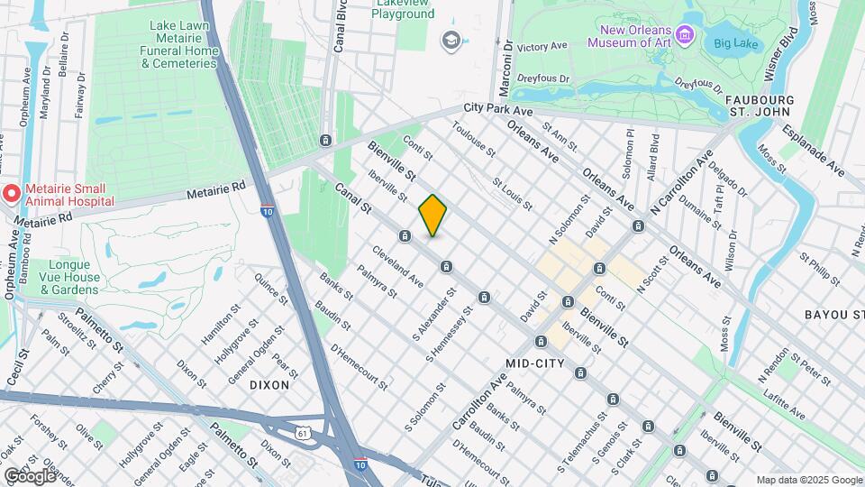 4535 Canal St Map and Location Details