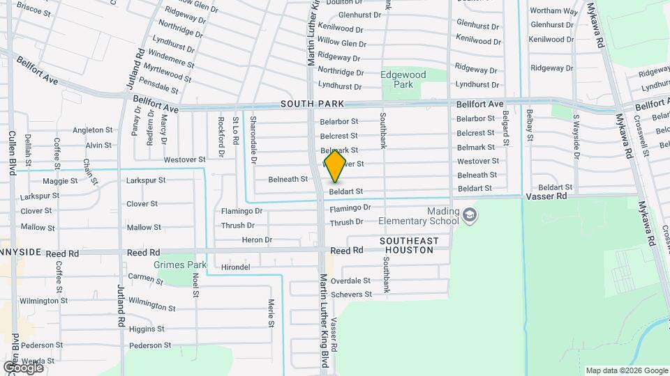 5715 Beldart St Map and Location Details