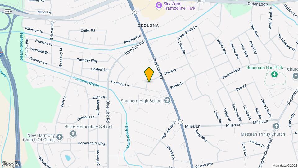 8305 Prestonview Ln Map and Location Details