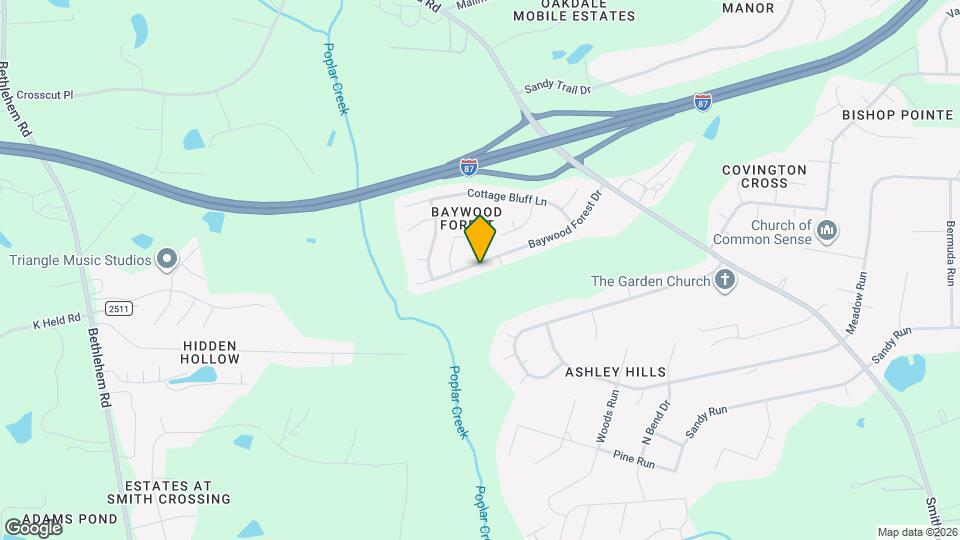 5232 Baywood Forest Dr Map and Location Details