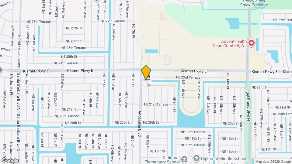 2310-2312 NE 8th Pl Map and Location Details