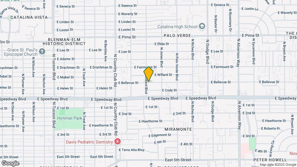 3300 E Bellevue St Mapa y Detalles de la Ubicación