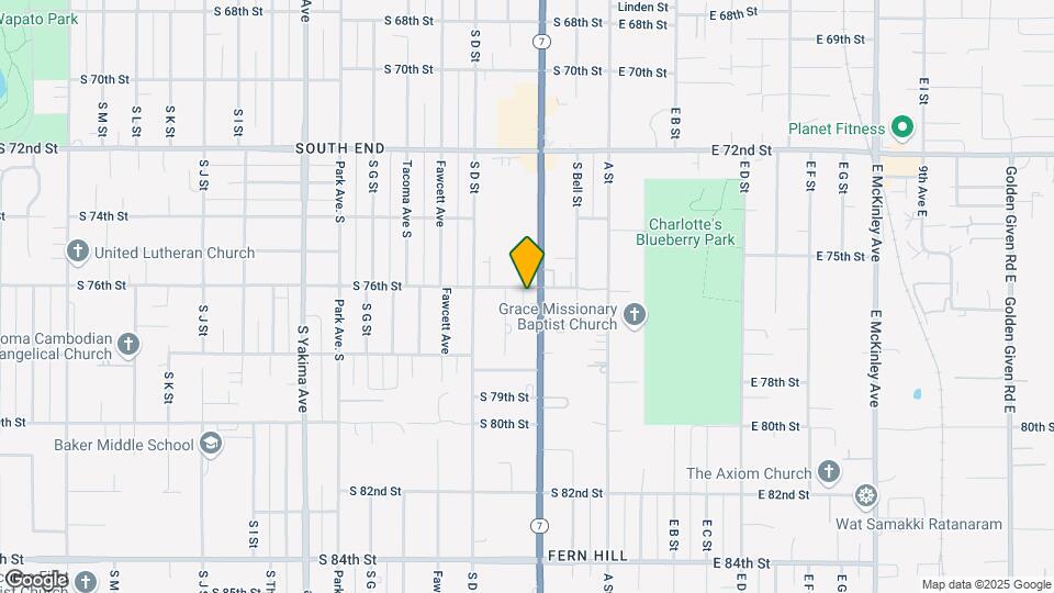 210 S 76th St Map and Location Details