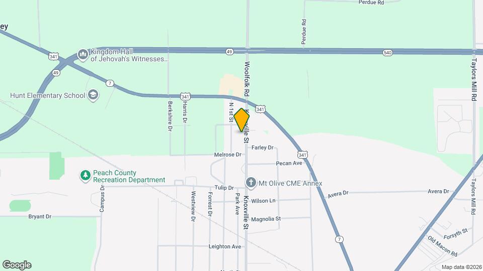 1507 Knoxville St Mapa y Detalles de la Ubicación