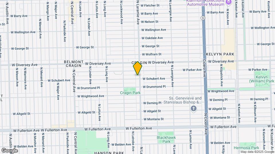 5202 W Schubert Ave Map and Location Details
