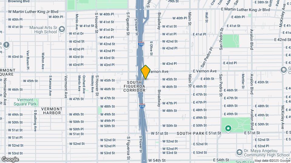 354 W 45th St-Unit -1/4 Map and Location Details