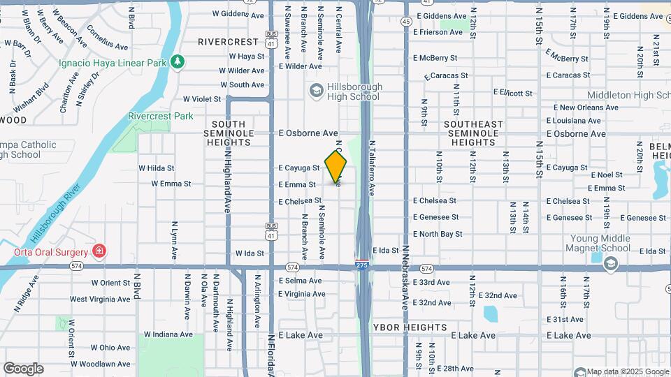 4210 N Central Ave Map and Location Details