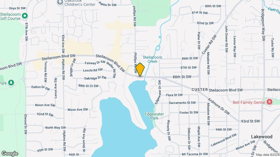 7422 Steilacoom Blvd SW Mapa y Detalles de la Ubicación