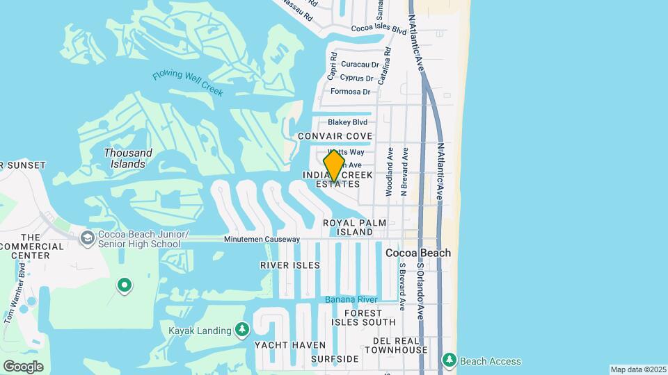 491 Indian Creek Dr Map and Location Details