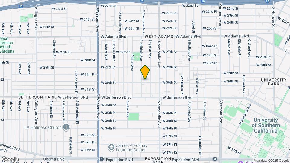1665 W 30th St Map and Location Details