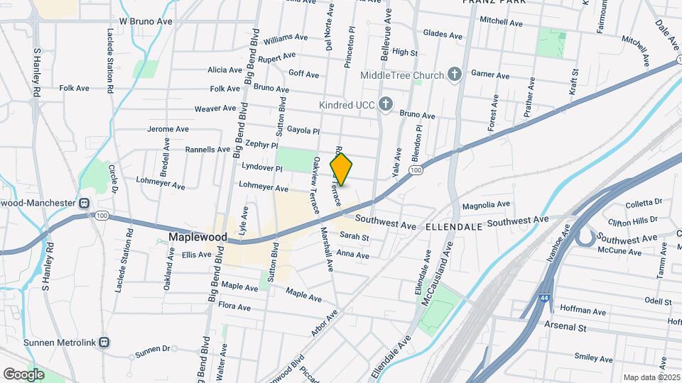 Roseland Terrace Mapa y Detalles de la Ubicación