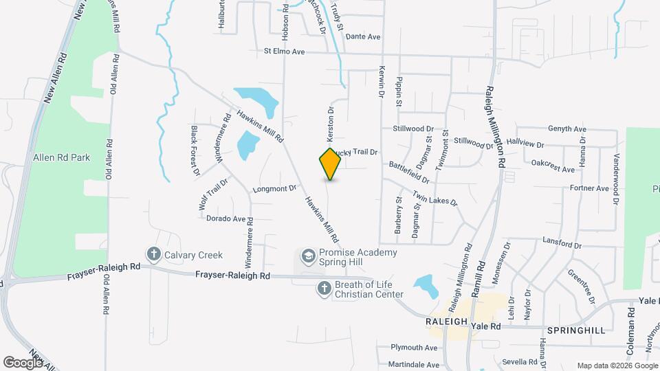 3742 Berry Ln Map and Location Details