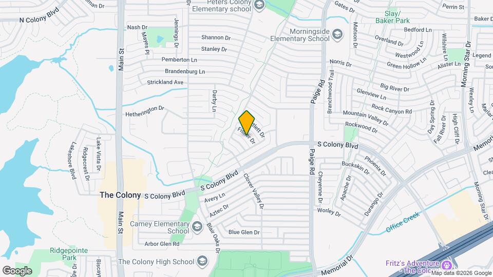 5220 Fisher Dr Map and Location Details