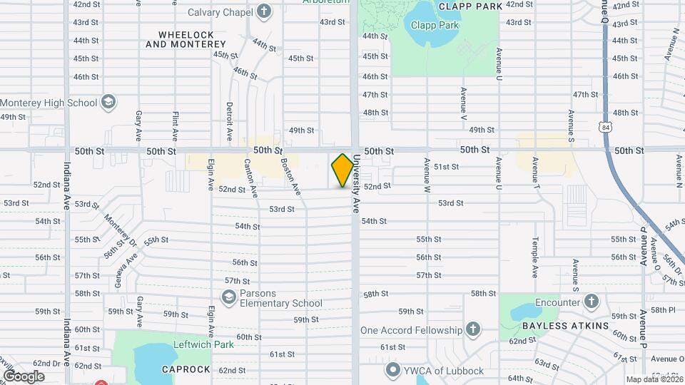 2505 52nd St Map and Location Details