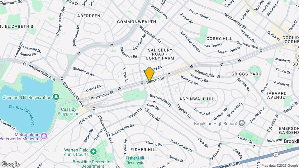 1755 Beacon St Map and Location Details