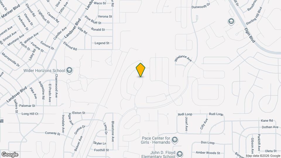 3625 Benham Rise Rd Mapa y Detalles de la Ubicación