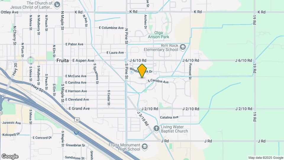 1157 E Carolina Ave Map and Location Details