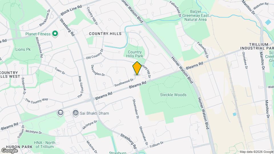 235 Southwood Dr Map and Location Details