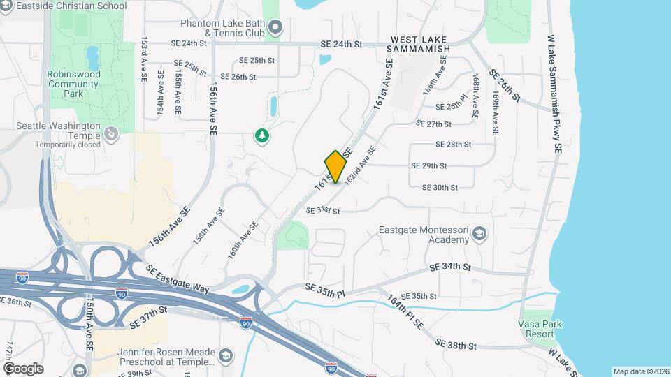 2943 162nd Ave SE Mapa y Detalles de la Ubicación
