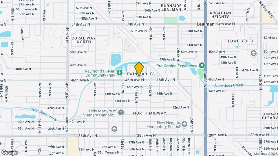 4097 46th Ave N Map and Location Details