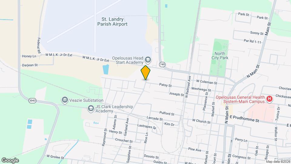 Opelousas Point Apartments Map and Location Details