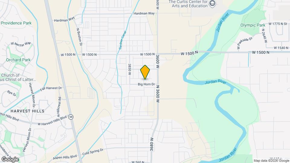 3690 Big Horn Dr Map and Location Details