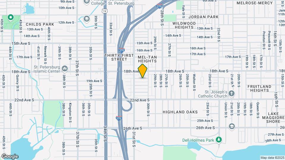 3036 19th Ave S Map and Location Details