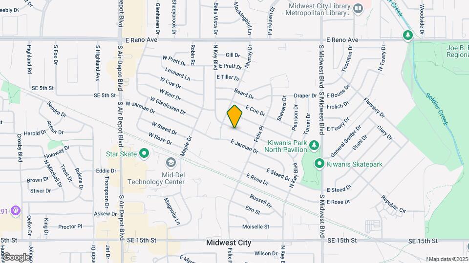 220 E Key Blvd Map and Location Details