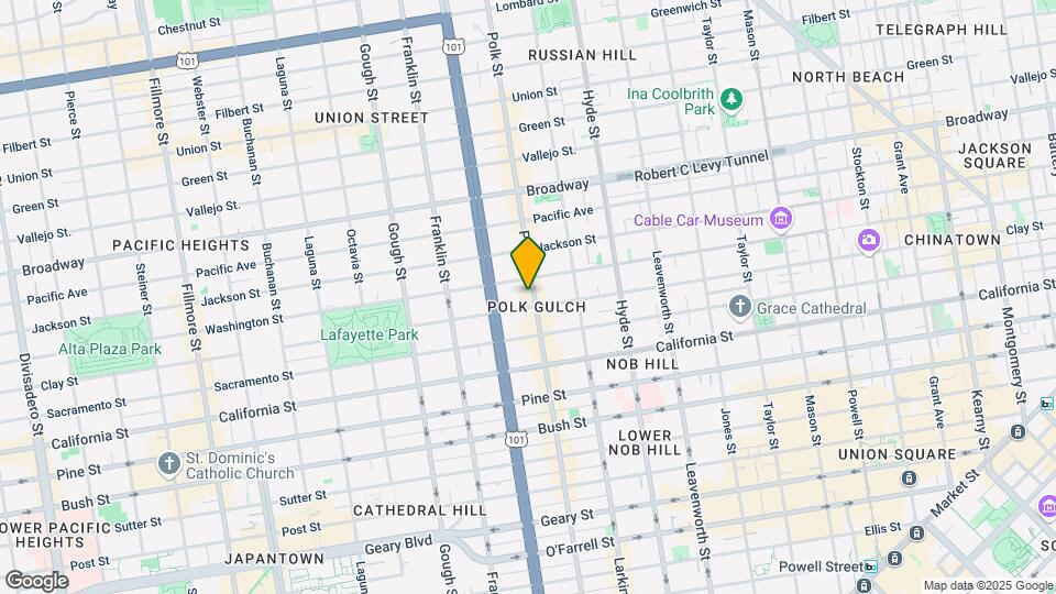 1720 Clay St, Unit 14 Map and Location Details