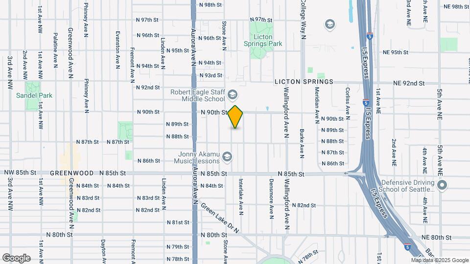 8820 Stone Ave Map and Location Details