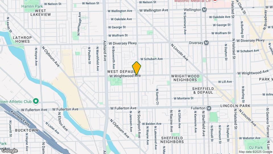 2558 N Southport Ave Mapa y Detalles de la Ubicación