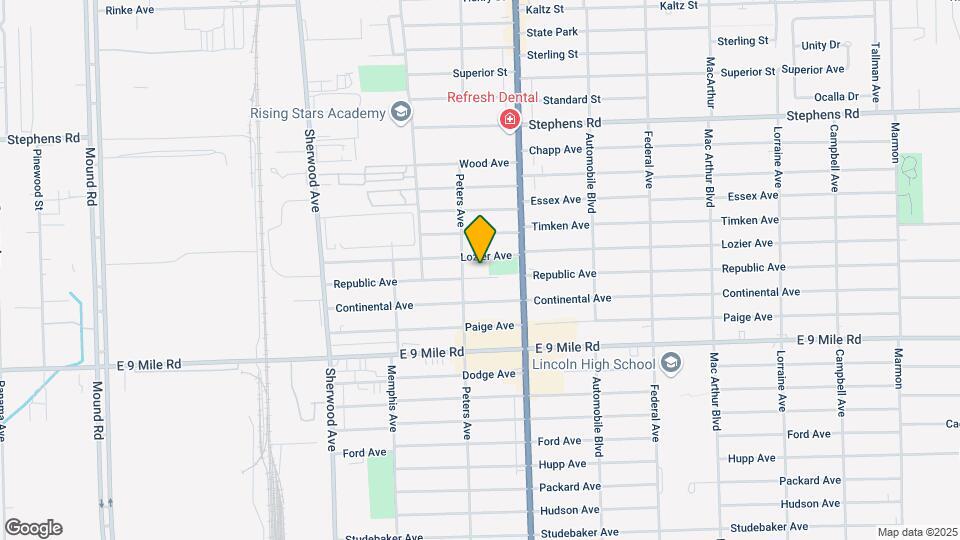 7535 Republic Ave, Unit 2 Map and Location Details