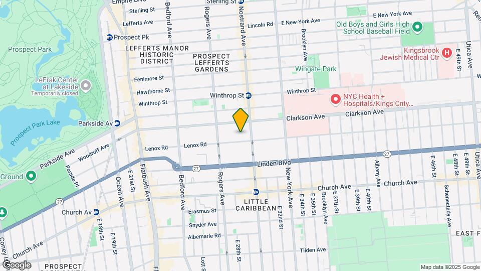 261 Lenox Rd Map and Location Details
