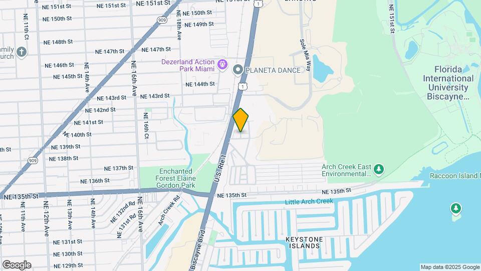 13921 NE 20th Ct-Unit -2 Map and Location Details