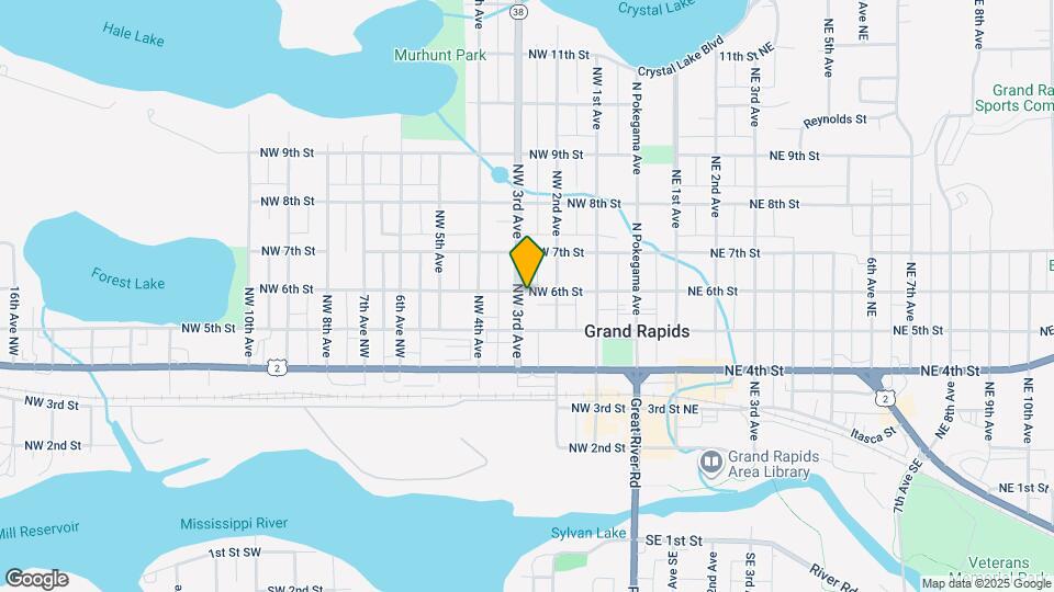 1003 Two Rivers St Map and Location Details
