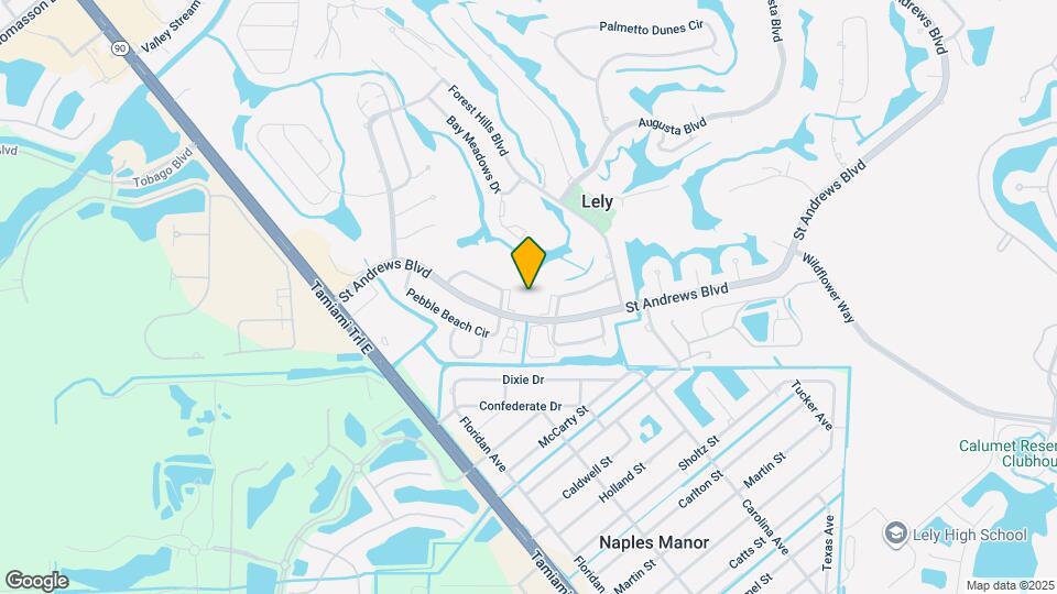 315 St Andrews Blvd Map and Location Details