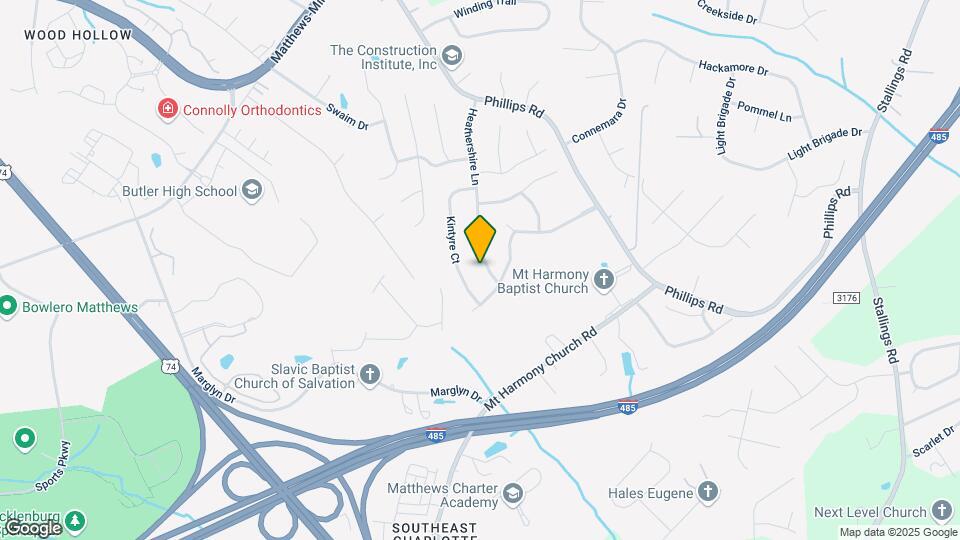 2321 Heathershire Ln Map and Location Details