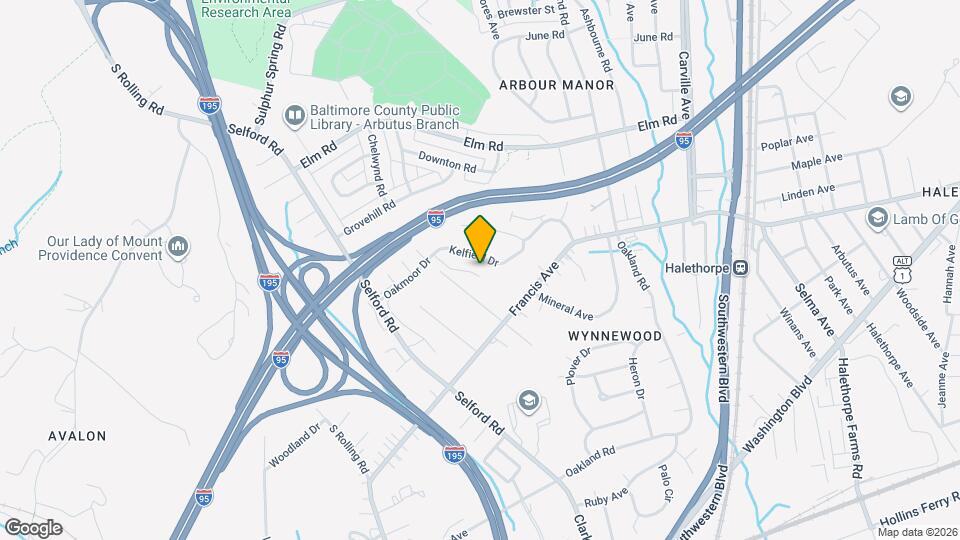 1152 Oakmoor Ct Map and Location Details