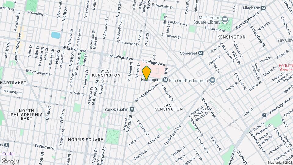 2537 N Water St Map and Location Details