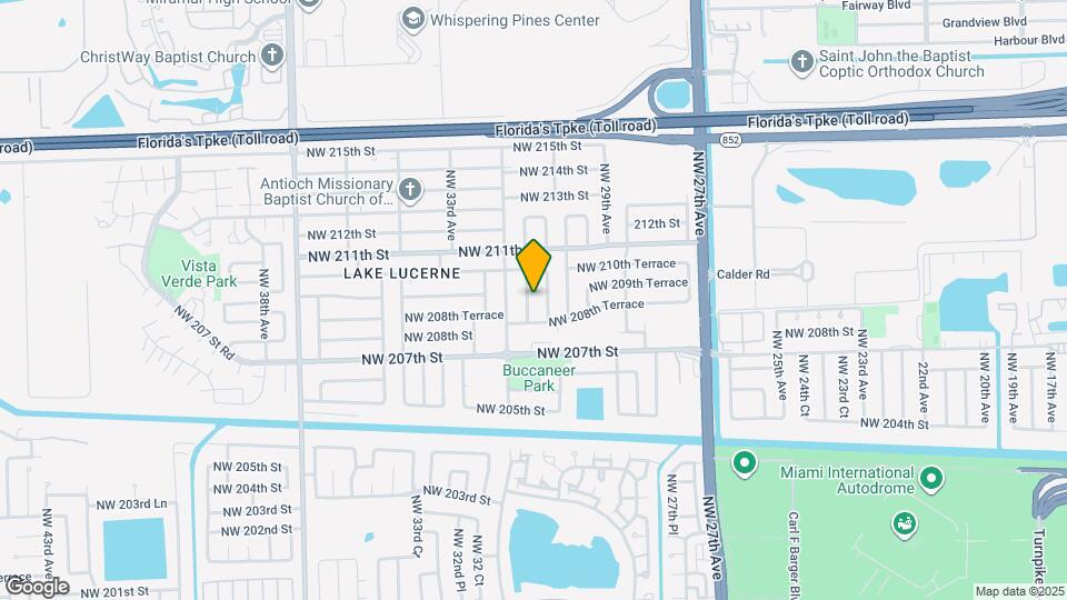 20901 NW 31st Ave Map and Location Details